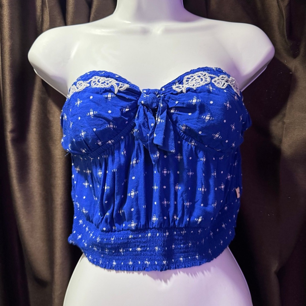 Hollister | Y2K | Cropped strapless top